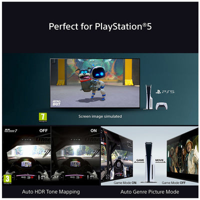 Sony K43S38BP 43 Inch Bravia 3 LED 4K Ultra HD HDR Smart Google TV