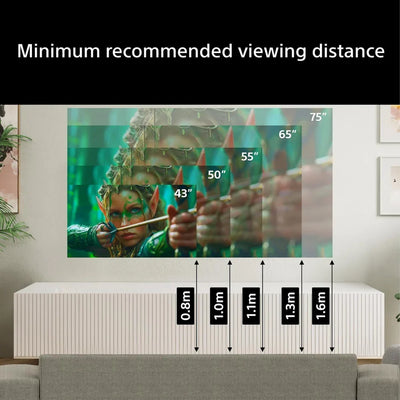 Sony K55S25M2PB 55 Inch BRAVIA 2 II Direct LED 4K Ultra HD HDR Smart Google TV 2026