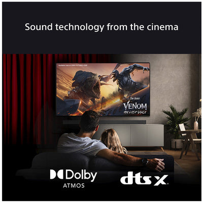 Sony K55XR55B 55 Inch BRAVIA 5 Mini LED 4K UHD HDR Smart TV and HT-B600 3.1.2ch BRAVIA Theatre Bar 6 Soundbar with Subwoofer