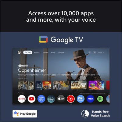 Sony K75S38B 75 Inch Bravia 3 LED 4K Ultra HD HDR Smart Google TV