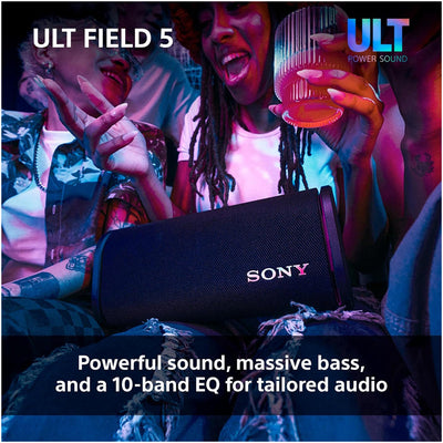 Sony SRSULT50B ULT FIELD 5 Wireless Bluetooth Portable Speaker Black