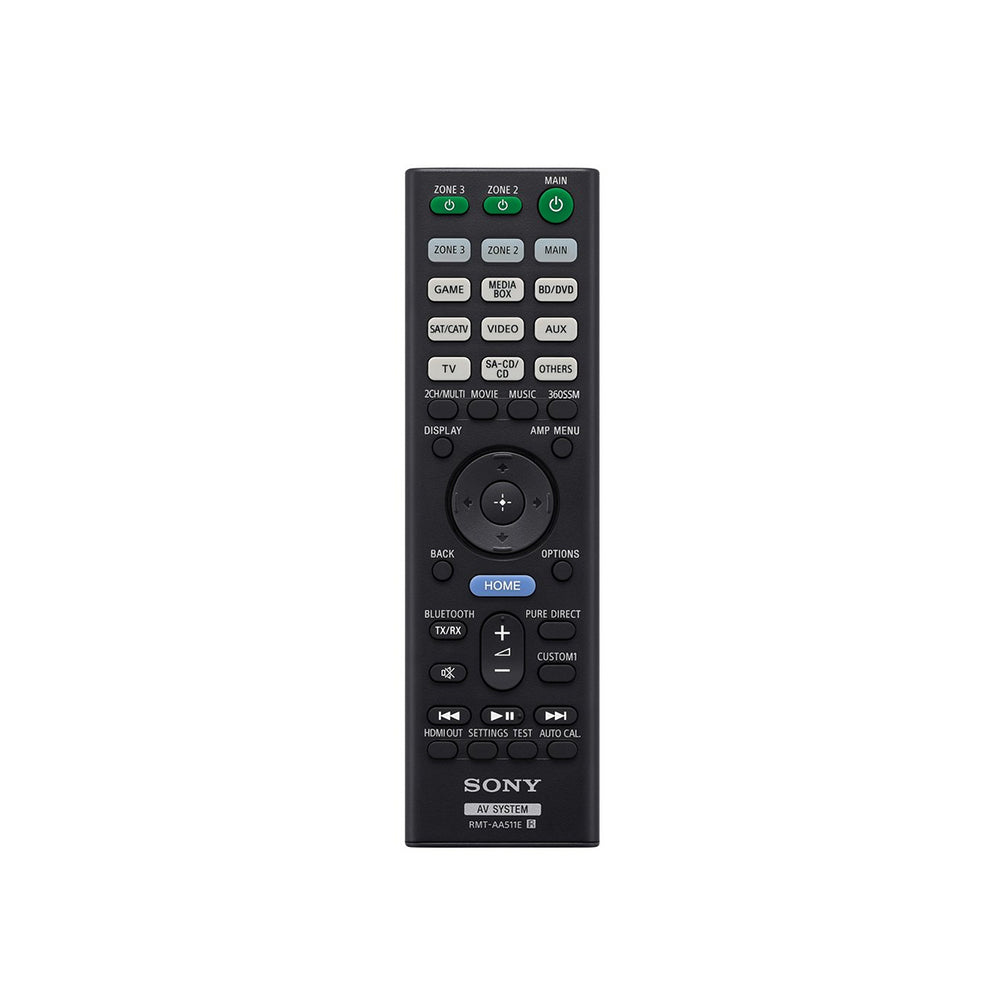 Sony TAAN1000 7.2 Ch 8K Dolby Atmos and DTS:X AV Amplifier Black