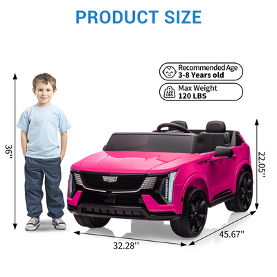 Garvee Ride - P Series: 24V Licensed Ride On Truck with Remote Control - 2 Seater Electric Car for Kids w/ Parental Remote, LED Lights & Music Player | Battery Powered Ride-On Toy Truck for Boys & Girls