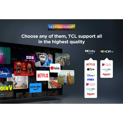 TCL 55P7K-UK 55 Inch P7K 4K QLED Ultra HD HDR Direct LED Smart Google TV