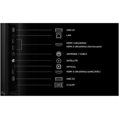 TCL 55P7L-UK 55 Inch P7L 4K Ultra HD HDR QLED Direct LED Smart Google TV 2026