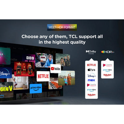 TCL 55V6C-UK 55 Inch V6C 4K Ultra HD HDR Direct LED Smart Google TV