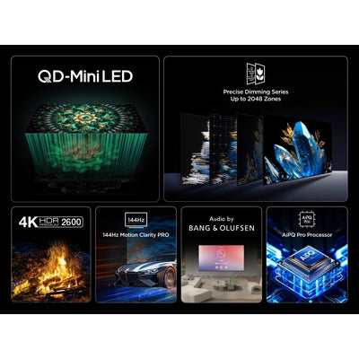 TCL 75Q7C-UK 75 Inch Q7C 4K Ultra HD HDR QD-Mini LED Smart Google TV