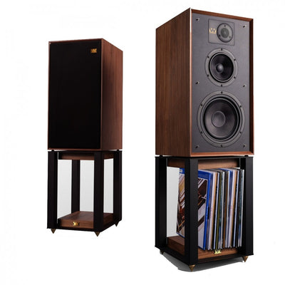 Wharfedale Linton Speaker Stands Pair for Linton and Super Linton Speakers - Walnut