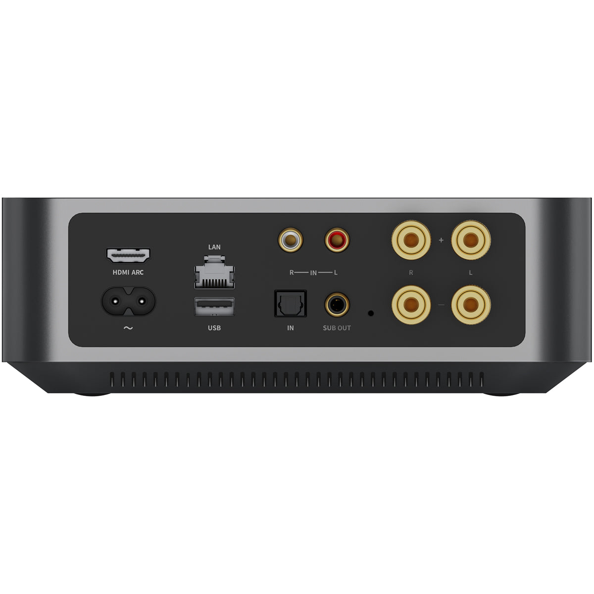 WiiM Amp Network Stereo Amplifier Space Grey
