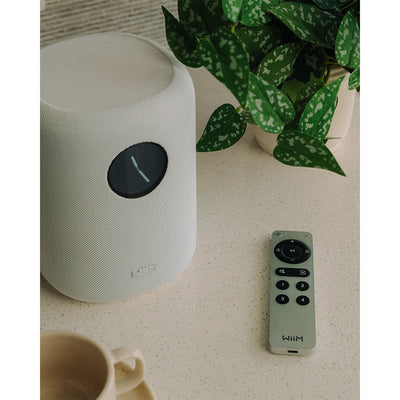 WiiM SOUND Wireless Multiroom Smart Speaker with Display -  White