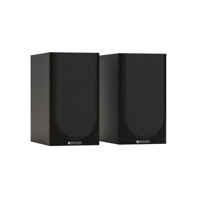 Yamaha AS501 Integrated Amplifier with Monitor Audio Bronze 50 7G Bookshelf Speakers Pair Black HiFi Package