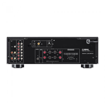 Yamaha AS501 Integrated Stereo Amplifier with Acoustic Energy AE100 MK2 Bookshelf Speakers Pair Walnut HiFi Package