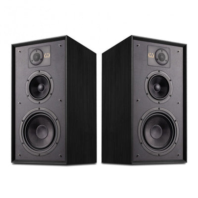 Yamaha R-N600A Network Receiver & CD-S303 CD Player with Wharfedale Linton Heritage Standmount Speakers with Matching Stands - Black