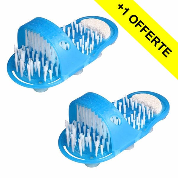 FootRelax Brosse masseuse pour pieds 2 ACHETÉES = 3ème OFFERTE