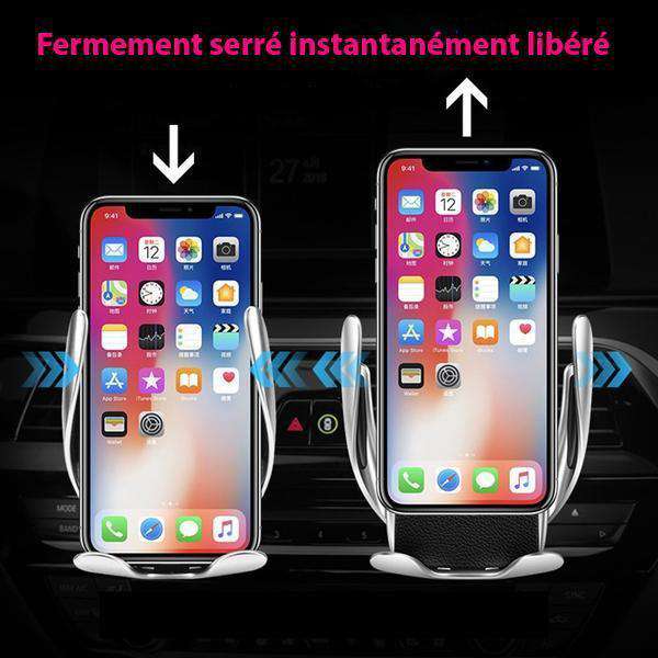 Auto-Lock Chargeur Sans Fil Support Pour Voiture