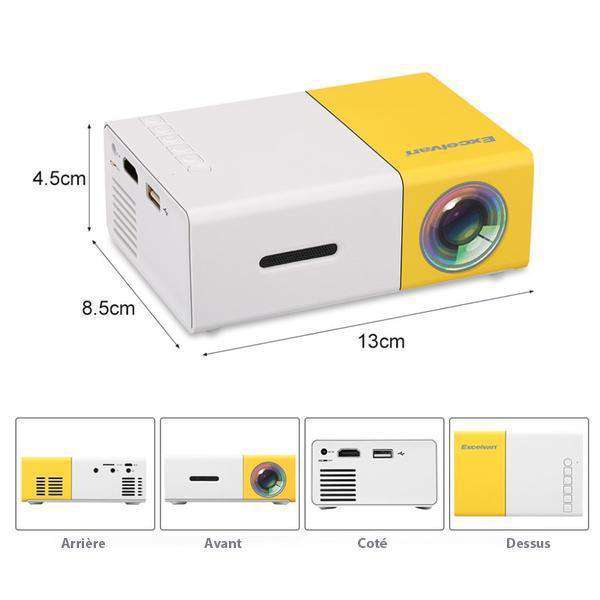 COOLUX™ Mini Projecteur Full HD