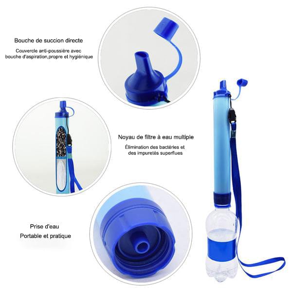 Purificateur d'eau Survival Pro